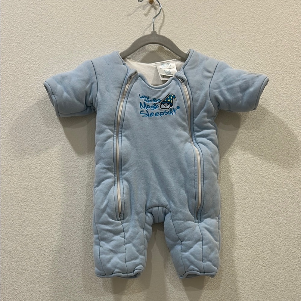 Blue magic Merlin sleep suit